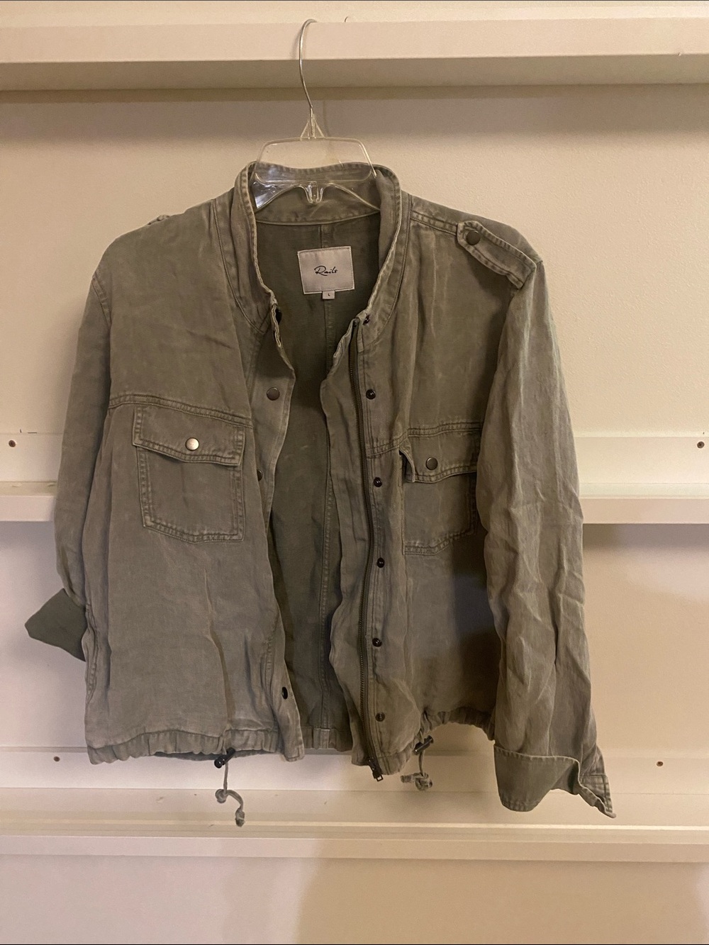 Rails Olive Green Utility Field Jacket